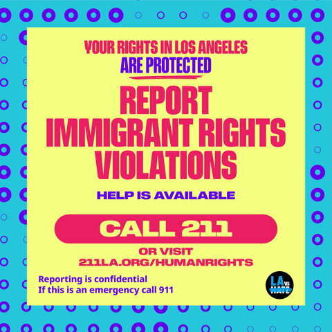 Immigrant rights are protected in LA County! As the world comes together through soccer and celebration, we reaffirm tha