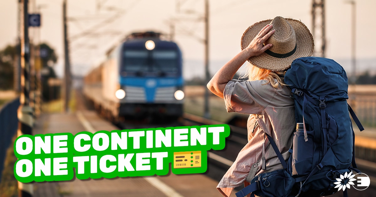 Get on board our campaign and demand a Single European Train Ticket. 🎫