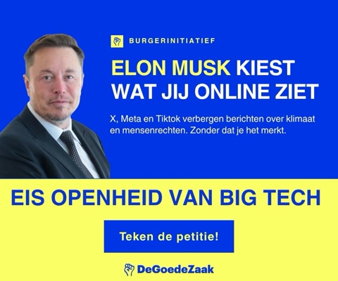 H&eacute;! Ik heb net dit burgerinitiatief getekend: 'Dit is wat Big Tech je niet laat zien'. Platforms als Meta en TikTok make